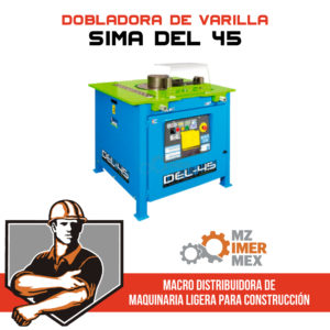 Dobladora Varilla SIMA DEL 45 MZ IMER MEX